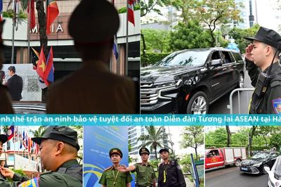 Chắc thế trận bảo vệ tuyệt đối an toàn Diễn đàn Tương lai ASEAN tại Hà Nội
