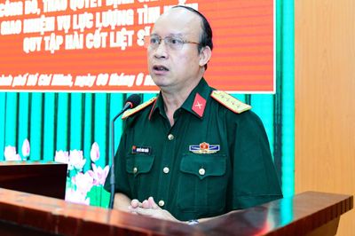 Bộ Tư lệnh TP.HCM công bố lực lượng tìm kiếm, quy tập hài cốt liệt sĩ