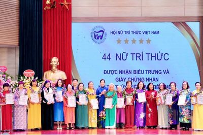 Tôn vinh 44 nữ trí thức là nhà khoa học, nhà lãnh đạo, nghệ sĩ tiêu biểu 2026