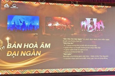 Đánh thức phố núi Pleiku với những bản hòa âm giữa đại ngàn