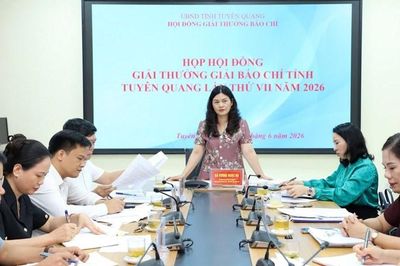 53 tác phẩm đoạt Giải báo chí tỉnh Tuyên Quang lần thứ VII năm 2026
