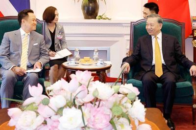 Tổng Bí thư, Chủ tịch nước Tô Lâm tiếp Thủ tướng Thái Lan