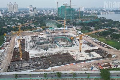 Hà Nội: Toàn cảnh đại công trường nhà hát Opera có tổng vốn đầu tư hơn 12.000 tỷ đồng