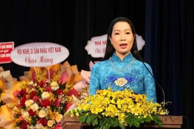 NSND Trịnh Kim Chi giữ cương vị Chủ tịch Hội Sân khấu TP HCM