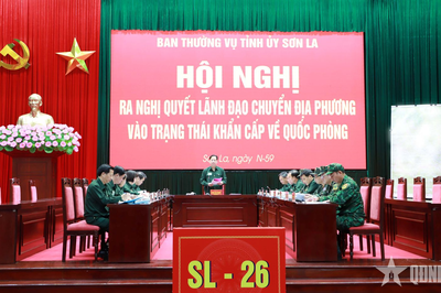 Khai mạc diễn tập khu vực phòng thủ tỉnh Sơn La năm 2026