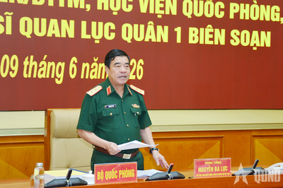 Bộ Quốc phòng: Thông qua điều lệnh tác chiến, điều lệnh chiến đấu