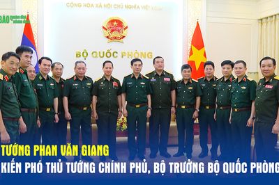 Đại tướng Phan Văn Giang hội kiến Phó thủ tướng Chính phủ, Bộ trưởng Bộ Quốc phòng Lào