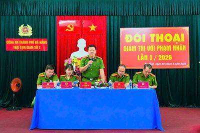 Trại Tạm giam số 2 Công an TP Đà Nẵng tổ chức đối thoại với phạm nhân
