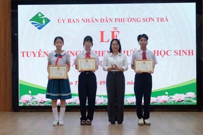 Sơn Trà tuyên dương 62 học sinh tiêu biểu năm học 2025-2026