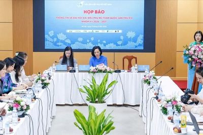 Đại hội đại biểu Phụ nữ toàn quốc lần thứ XIV diễn ra từ ngày 17 đến 18-6
