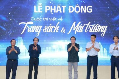 Phát động cuộc thi viết về 'Trang sách và Mái trường'