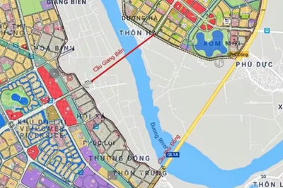 Hà Nội: Đề xuất xây cầu Giang Biên vượt sông Đuống