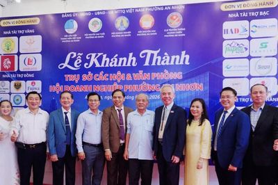 Khánh thành Trụ sở các Hội và Văn phòng Hội Doanh nghiệp phường An Nhơn