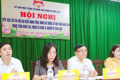 Đại biểu HĐND tỉnh tiếp xúc cử tri tại các địa phương trước kỳ họp thường lệ giữa năm 2026