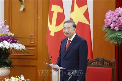 Tổng Bí thư, Chủ tịch nước làm việc với Hội đồng lý luận Trung ương