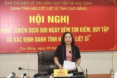Chiến dịch 500 ngày đêm: Cao Bằng nỗ lực tìm lại tên cho 670 liệt sĩ chưa xác định danh tính