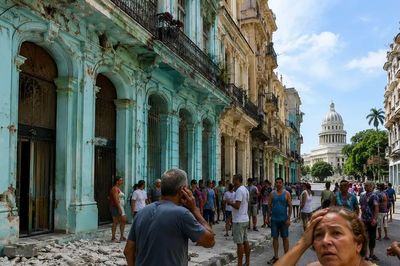 Động đất 6,2 độ ngoài khơi Cuba