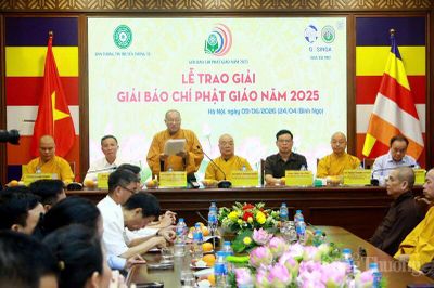 Giải Báo chí Phật giáo năm 2025: Ghi nhận cống hiến bền bỉ của người làm báo