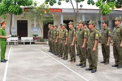 Bắc Ninh kiện toàn lực lượng bảo vệ an ninh, trật tự ở cơ sở