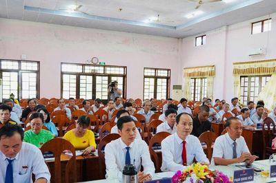 Thông qua nghị quyết tán thành chủ trương thành lập phường Đại Lộc