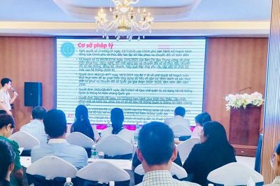 Tập huấn thống kê báo cáo trên Hệ thống quản lý thông tin tiêm chủng quốc gia cho 50 cán bộ y tế