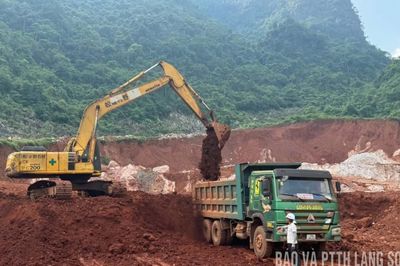 Nước rút thi công Cụm công nghiệp Bắc Sơn 2