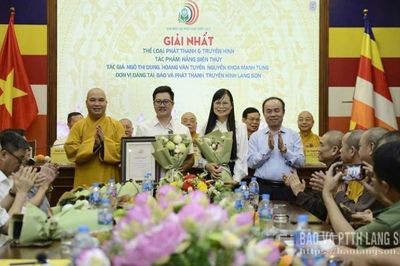 Lạng Sơn đạt giải Nhất Giải Báo chí Phật giáo năm 2025