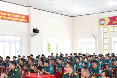 Bộ Chỉ huy Quân sự tỉnh Lâm Đồng ra quân hỗ trợ xây dựng 2 trường nội trú biên giới