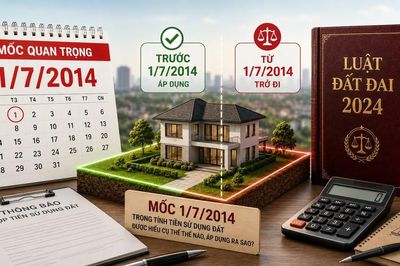 Cách tính tiền sử dụng đất: Làm rõ mốc 1/7/2014 để người dân tránh vướng mắc pháp lý