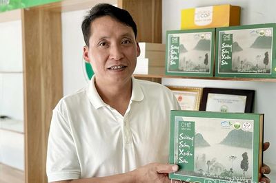 Chắp cánh cho thương hiệu 'Chè sương sớm Xuân Sơn'