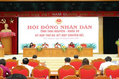 Kỳ họp thứ ba HĐND tỉnh Thái Nguyên khóa XV: Thông qua 18 nghị quyết quan trọng