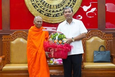 Vĩnh Long: Ban Trị sự GHPGVN tỉnh thăm lãnh đạo Tỉnh ủy và các cơ quan sau Đại hội lần thứ I