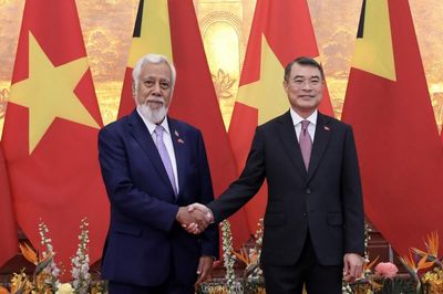 Thủ tướng Lê Minh Hưng hội đàm với Thủ tướng Timor-Leste Kay Rala Xanana Gusmão