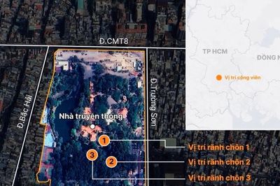 TP. Hồ Chí Minh: Công nghệ hiện đại giúp xác định khu mộ tập thể liệt sĩ ở công viên Lê Thị Riêng