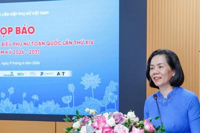 Đại hội đại biểu Phụ nữ toàn quốc lần thứ XIV diễn ra từ 17- 18/6/2026