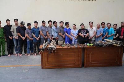 Triệt phá băng nhóm 'xã hội đen' núp bóng doanh nghiệp