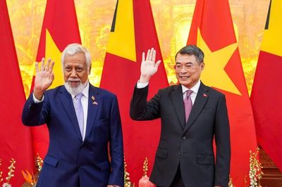 Thủ tướng Lê Minh Hưng chủ trì lễ đón chính thức Thủ tướng Timor Leste