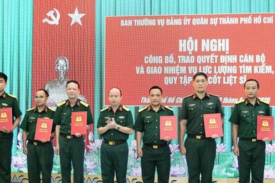 Bộ Tư lệnh TP Hồ Chí Minh ra quân tìm kiếm, quy tập hài cốt liệt sĩ