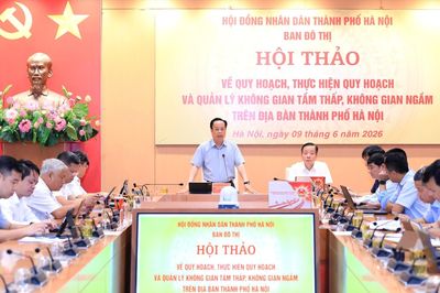 Hội thảo quản lý không gian tầm thấp, không gian ngầm