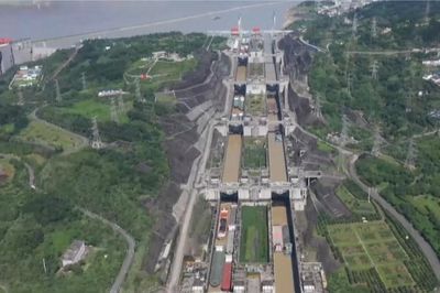 Trung Quốc khởi công công trình quy mô lớn trên sông Dương Tử