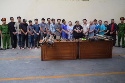 Triệt phá băng nhóm núp bóng doanh nghiệp cưỡng đoạt hơn 40 tỷ đồng