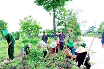 Phúc Sơn lan tỏa phong trào thi đua bảo vệ môi trường