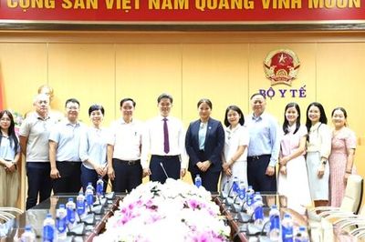 Thứ trưởng Vũ Mạnh Hà tiếp Giám đốc UNAIDS phụ trách Việt Nam, Lào, Campuchia và Malaysia