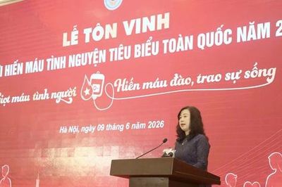 Tôn vinh 100 người hiến máu tiêu biểu toàn quốc: Lan tỏa những câu chuyện đẹp về tình người