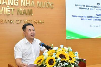 Tín dụng xanh tăng tốc