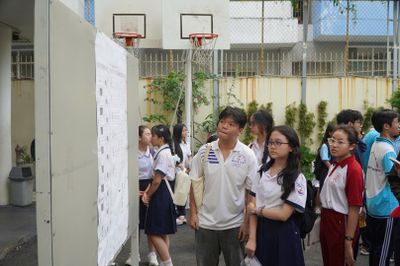 Trưa nay (10-6), Trường Phổ thông Năng khiếu công bố điểm chuẩn lớp 10