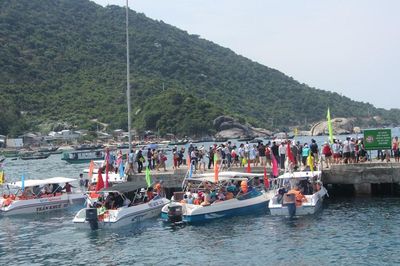 Từ ngày 10.6, mức thu phí tham quan Cù Lao Chàm là 70.000 đồng/người/lượt