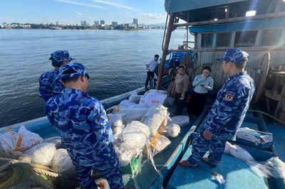 Cảnh sát biển Vùng 2 liên tiếp phát hiện, xử lý các vụ vi phạm pháp luật trên biển