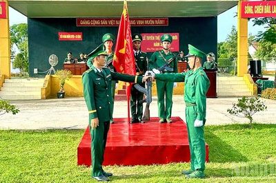 Bộ đội Biên phòng Đồng Tháp tổ chức tuyên thệ cho 160 chiến sĩ mới