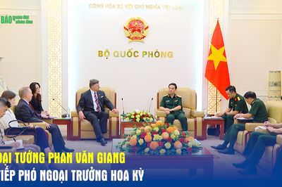 Đại tướng Phan Văn Giang tiếp Phó ngoại trưởng Hoa Kỳ